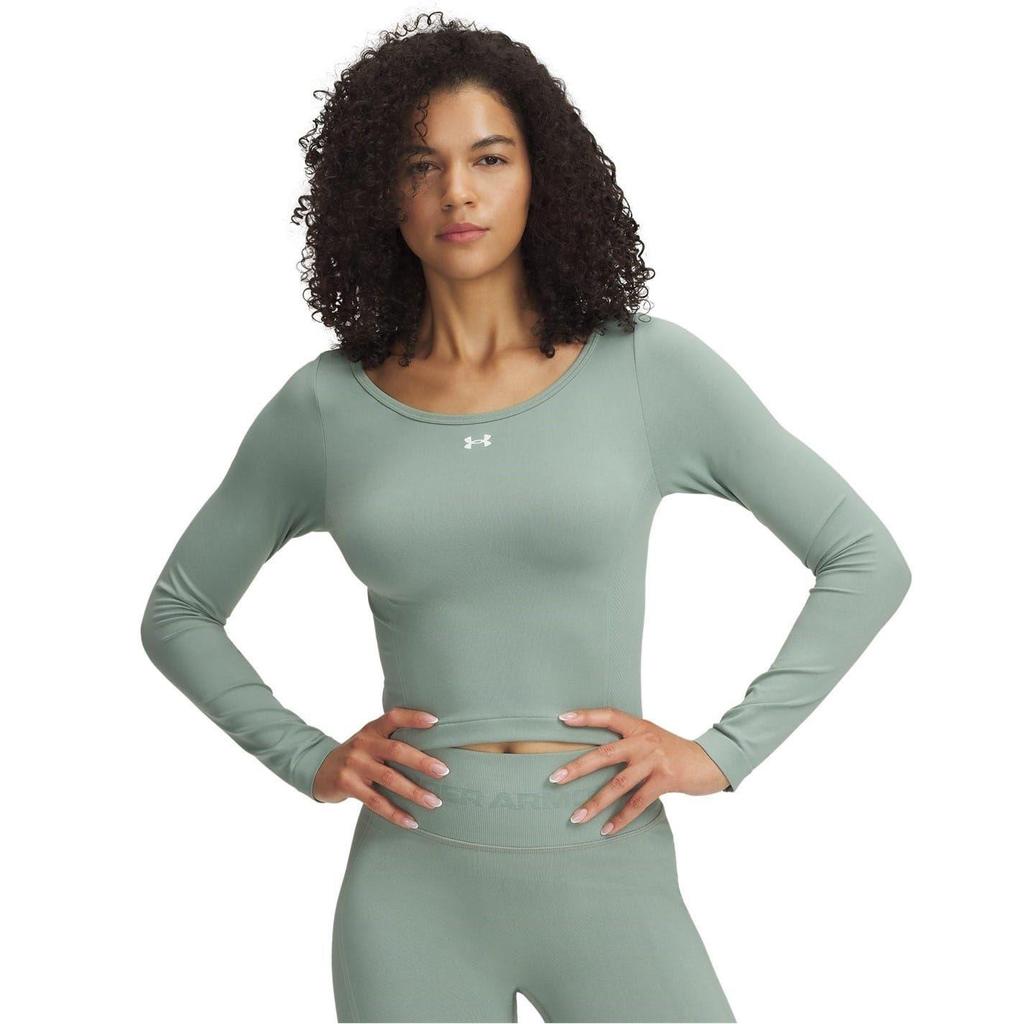 Under Armour Womens/Ladies Vanish Slim Long-Sleeved Crop Top