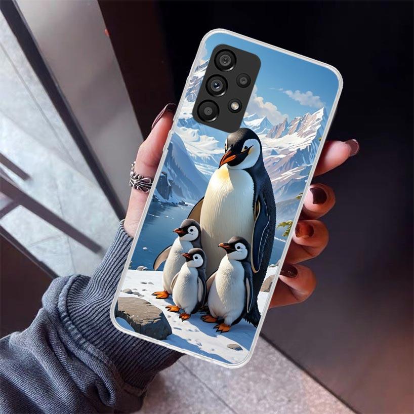 

Penguins Love At The North Pole Phone Case For Samsung Galaxy A17 A16 A15 A14 A13 A57 A56 A55 A54 A53 A37 A36 A35 A34 A33 A26 A2 Samsung A37