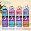 Kpop 750ML Dämonenjäger Wasserflasche K Pop Krieger Rumi Mira Zoey KPOP Trinkflasche Schule Huntrix Kürbis Plastik Wasserbecher