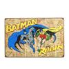 Classic Creative Cartoon Superhero Tin Sign For Bar Pub Home Wall Decor Retro Metal Poster
