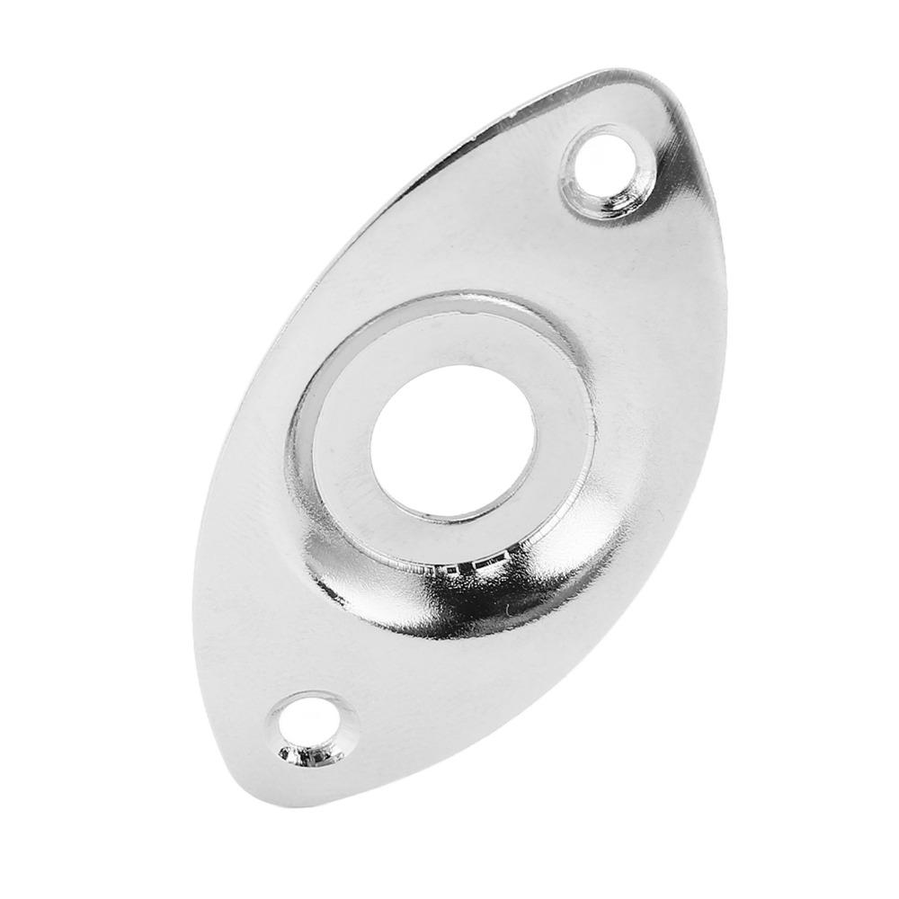 3PCS Metal Electric Guitar Socket Plate Electric Guitar Replacement Parts