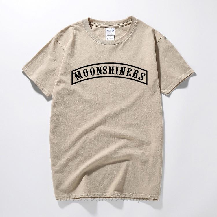 Moonshiners T Shirt Funny Tshirt Sutton Moonshine Hillbilly South Runs Popcorn Tops Cotton Short Sleeve Tshirt Camisetas Hombre