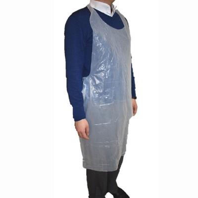 100pcs Disposable Apron Transparent Household Apron Accessories Products Cleaning Waterproof Kitchen