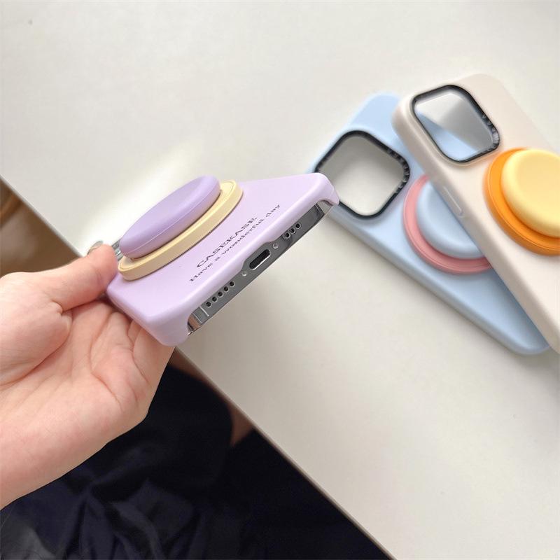 Minimalistischer Magnetständer für iPhone 17/16 Pro Max/15/14 - Japanisches & Koreanisches Design