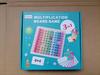 Kids 3-in-1 Multiplication Board: Early Learning Puzzle Toy for Ages 1-100