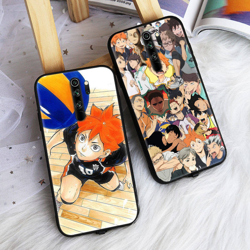 

Чехол для iPhone 15 14 12 Xiaomi Redmi Note 13C VIVO Y20 Samsung S24 FE Realme C21y OPPO A76 Haikyuu