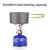 Portable Stove Retractable Feet Design High-Power Durable High Temperature Resistant Strong Load Bearing Fire Heater Blue Flame Outdoor Folding Mini