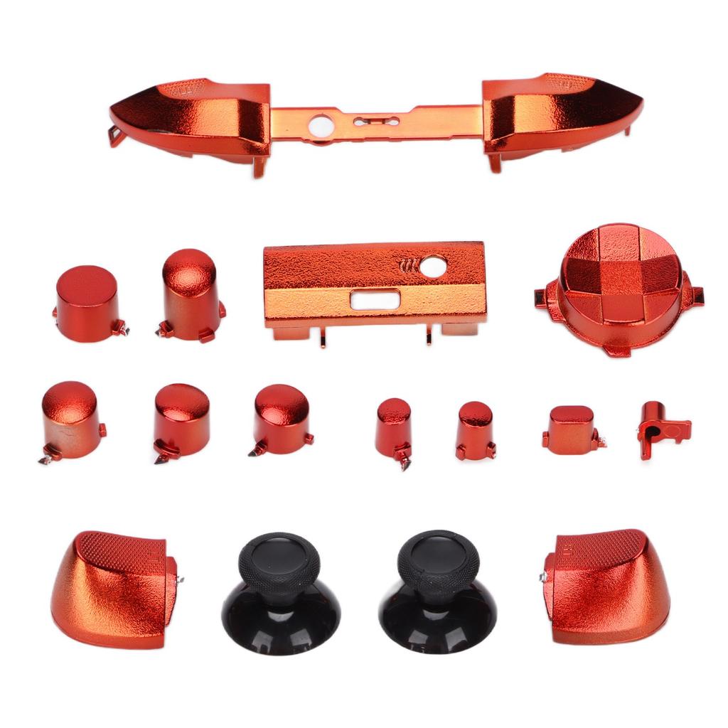 Full Game Controller Button Set Electroplating Replacement Handles Accessories for Xbox Series X