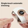 Electric Nail Trimmer Rechargeable 3-Speed Quiet Cutter Pain-Free Technology Automatic Fingernail & Toenail Clipper