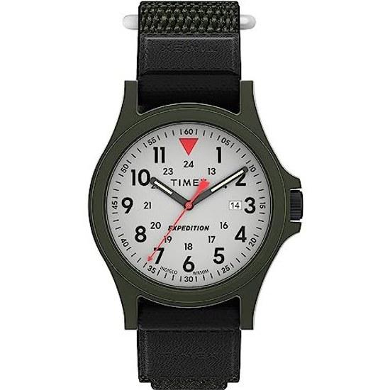 TIMEX Watch Expedition Acadia Fast Wraps Gray Dial Resin Mineral Glass Quartz 40MM America Wristwatch Brand TW4B29300 Unisex Navy