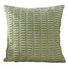 Durability Corduroy Cushion Cover with Invisible Zippered Close Enhances Any Decors Styles Standard Size 45x45cm