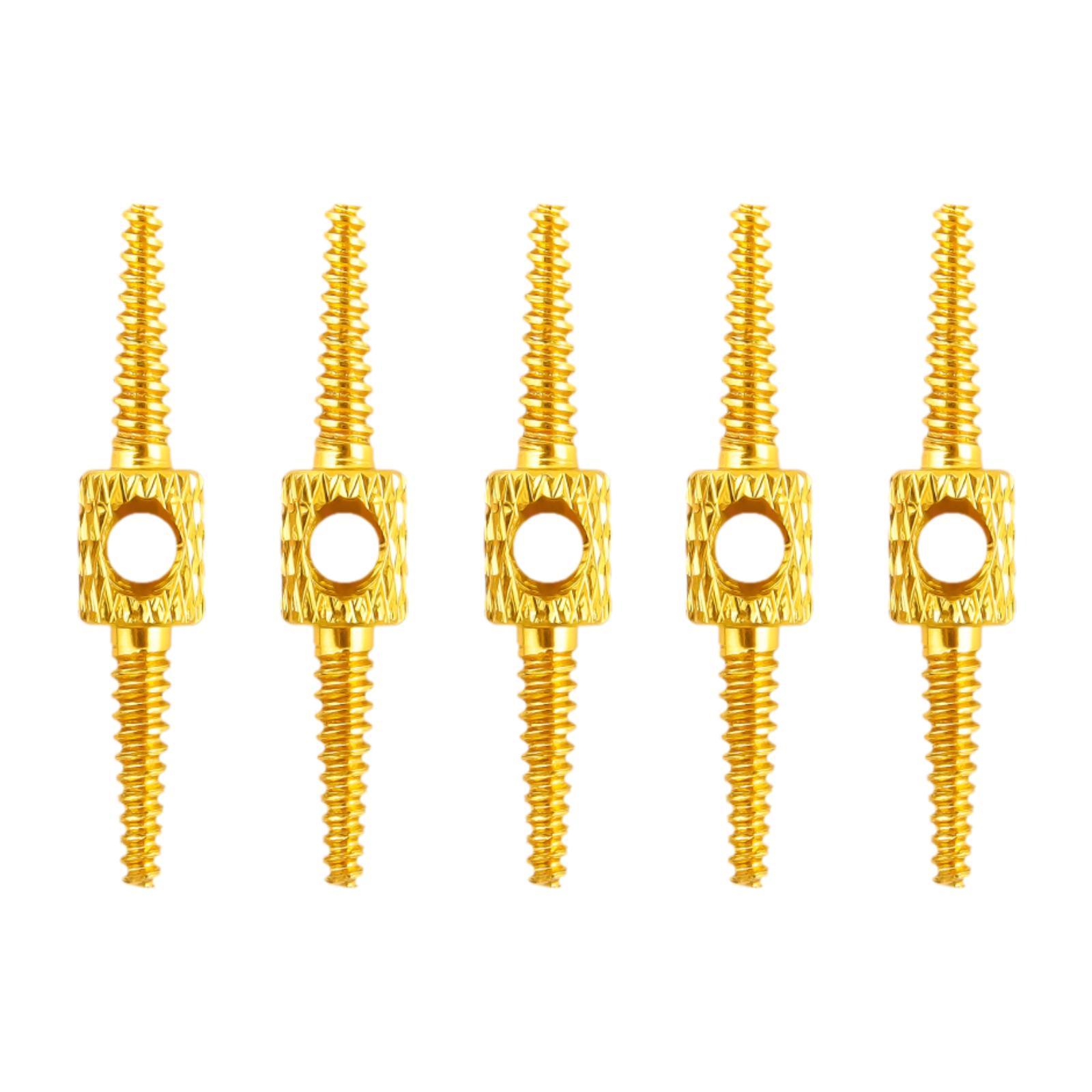 5x Bicycle Brake Shifting Cable Housing Convenient Cable Joint Accessories золотой