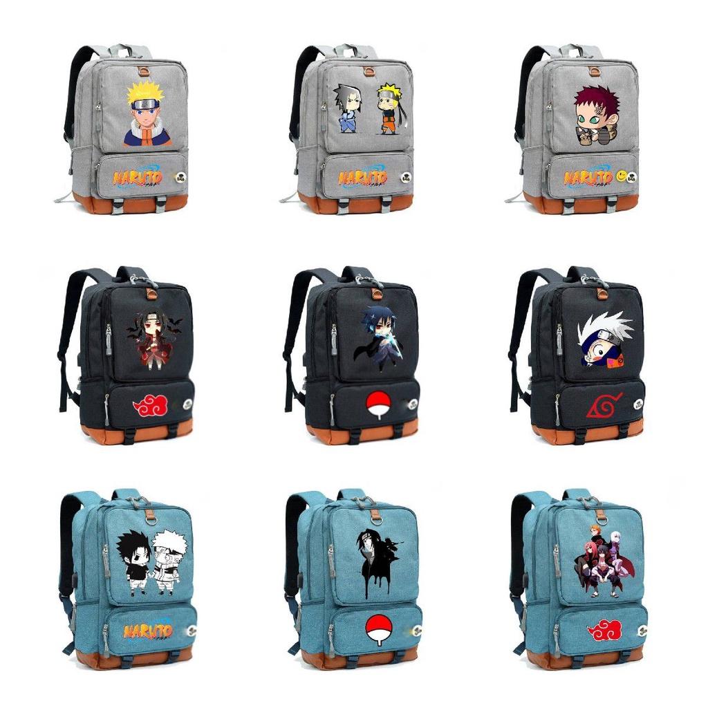Sac à dos surdimensionné Naruto grande capacité pour le voyage et l'école