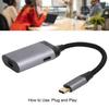 USB C to Mini DisplayPort Adapter 1.4 3.1 Converter Fast Charge for Projector TV Monitor