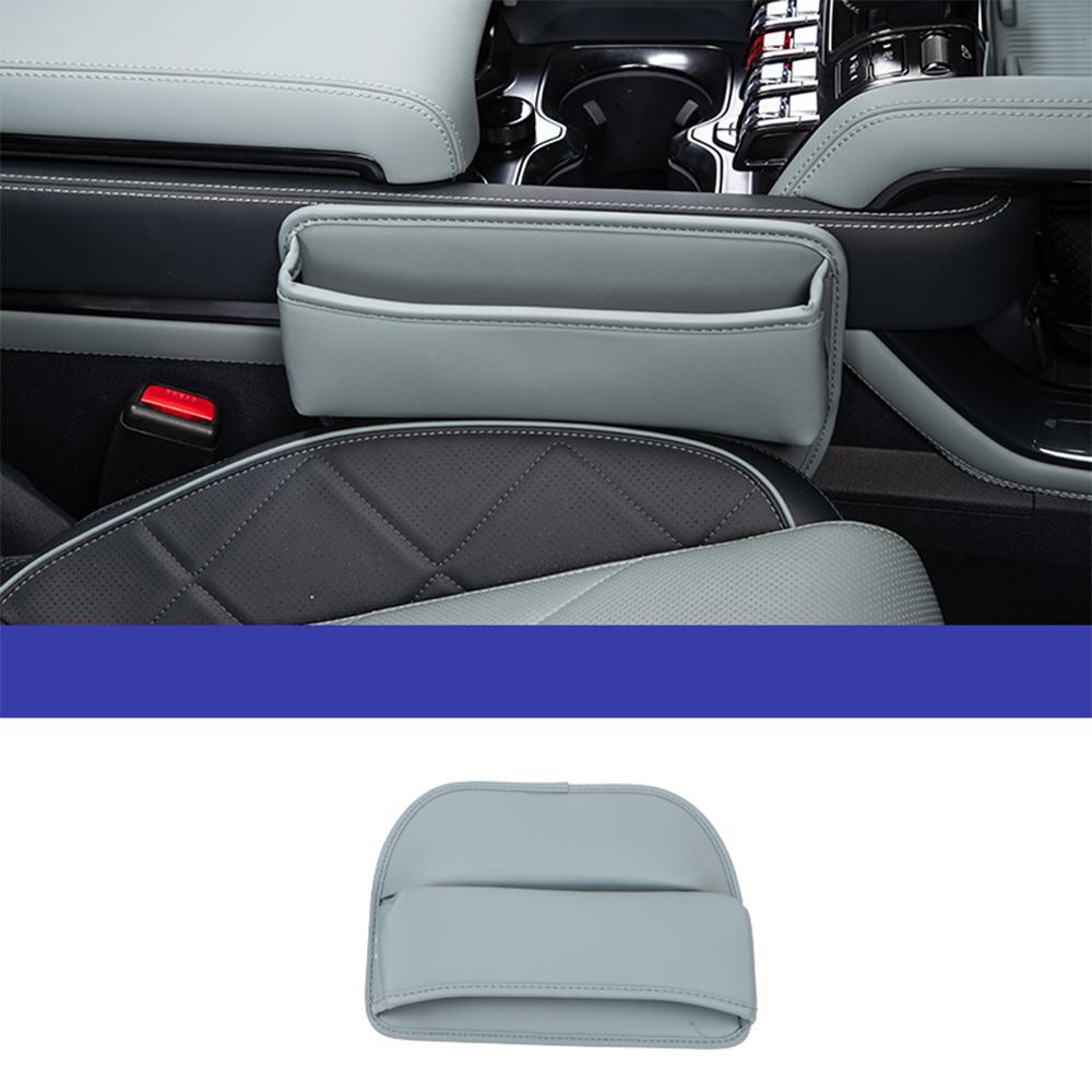 

Для BYD Leopard 5 2025+ Коробка для хранения в щели сиденья Кожаная коробка для хранения с отверстием для зарядки Зажим для хранения Автомобильные аксессуары