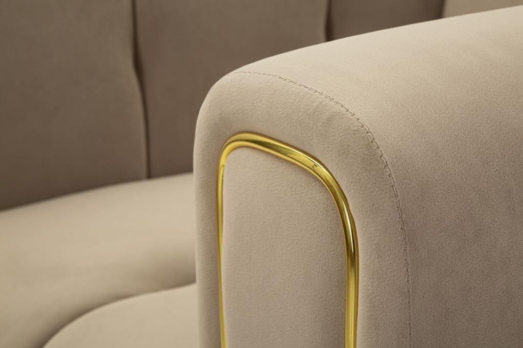 Armchair Alma Grey With Cushion Cm 97X81X71