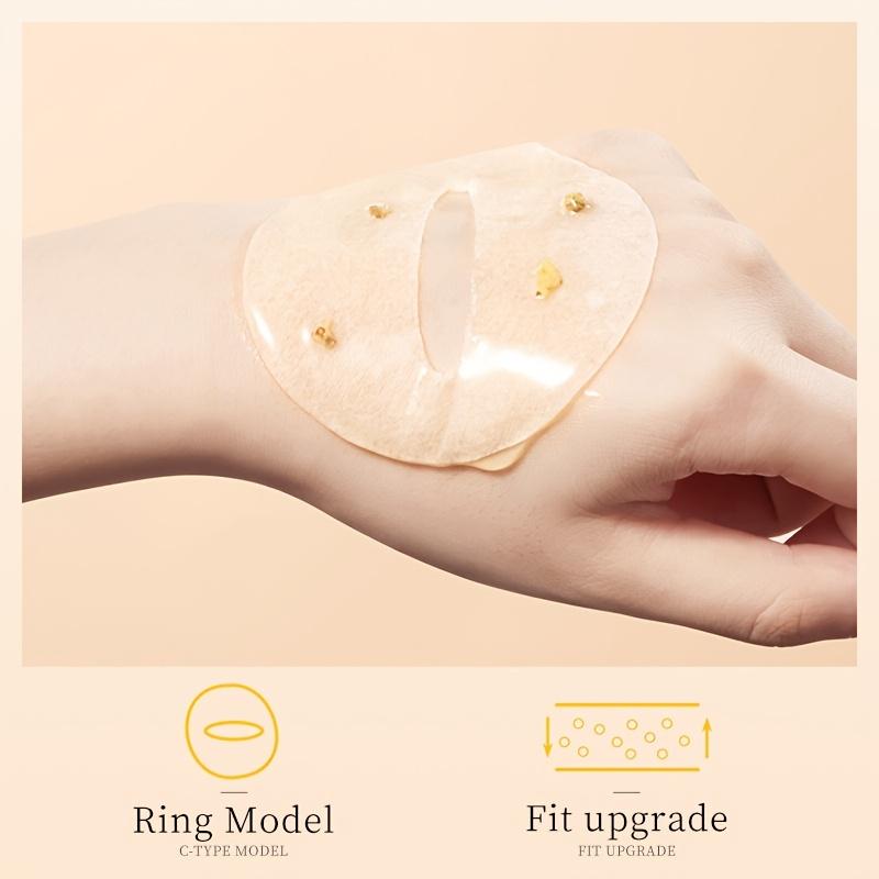 SADOER 80pcs Osmanthus Flower Eye Masks, Hydrating & Nourishing Eye Care Sheets with Glycerin, Moisturizing & Soothing Anti-wrinkle Eye Mask