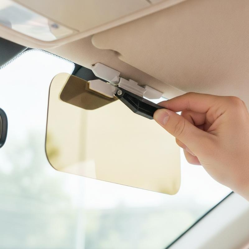 Car Sun Visor Anti Glare Sun Visor Extender Anti-Dazzle Uv Blocking Sunshade Hd Day Night Driving Goggle Sun Shade
