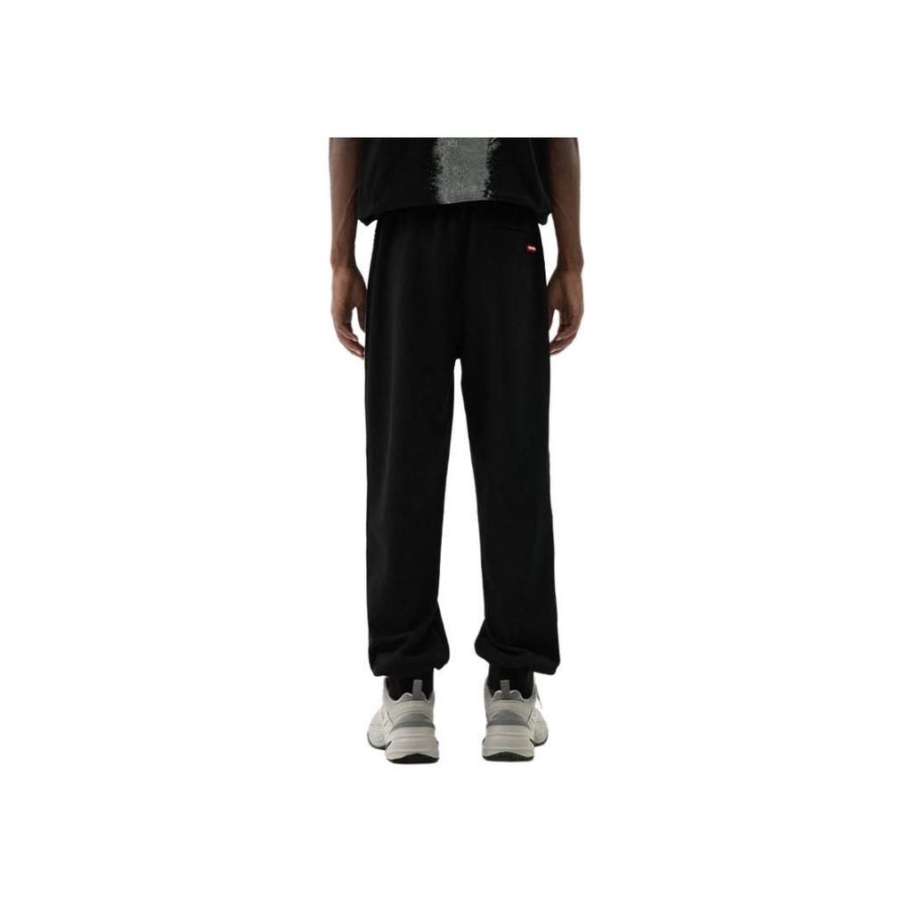 Sprayground Shark Versatile Letter Minimalist Comfortable Casual Pants Unisex pants Black W0812117
