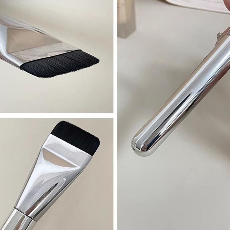 Ultra Thin Foundation Brush Lightweight And Thin Face Contour Brush Flat Contour Brush Blending Foundation Cream Makeup Brushes