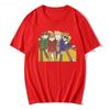 Eddsworld T-shirt Anime Short Sleeve 2022 Summer 100% Cotton Edd Tom Matt Todd Four Boys Men Unisex Tees Print Casual Women Tees