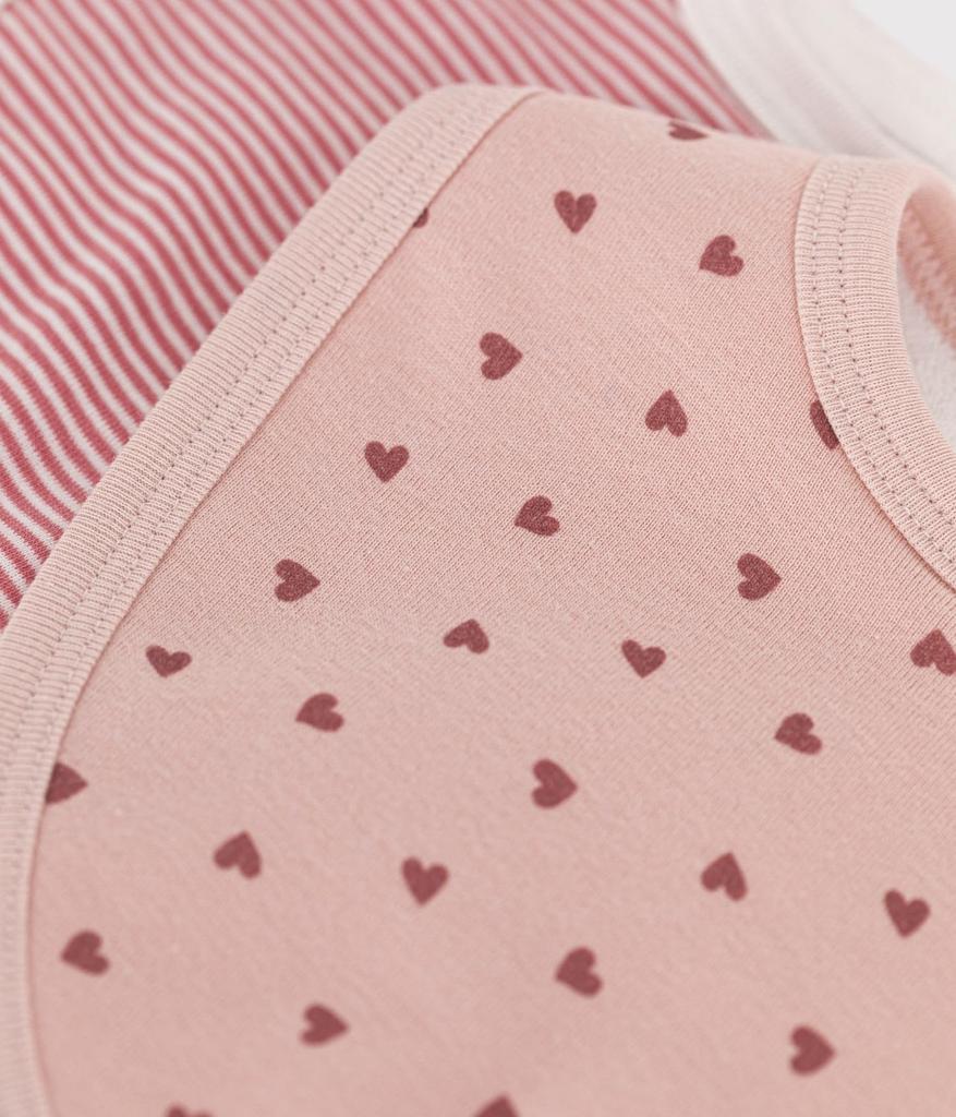 Circle Bib A0ATG Multicolor 2 One Size [Petit Bateau] 2-Pack