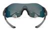 Rimless Shield Curved Polarized Original Sports Sunglasses for Training and Running EZ22 [EIENNO]