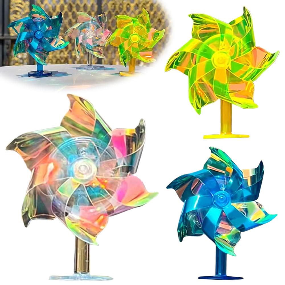 Motorbike Handlebar Pinwheel Flower Pinwheel for Car Bike Scooters Windmill Pinwheel Handlebar Led Windmill V0T1