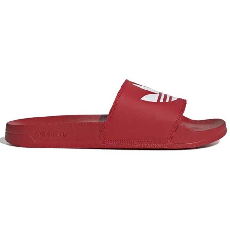 adidas Adilette Lite Slides 'Trefoil Logo - Scarlet' Men's FU8296