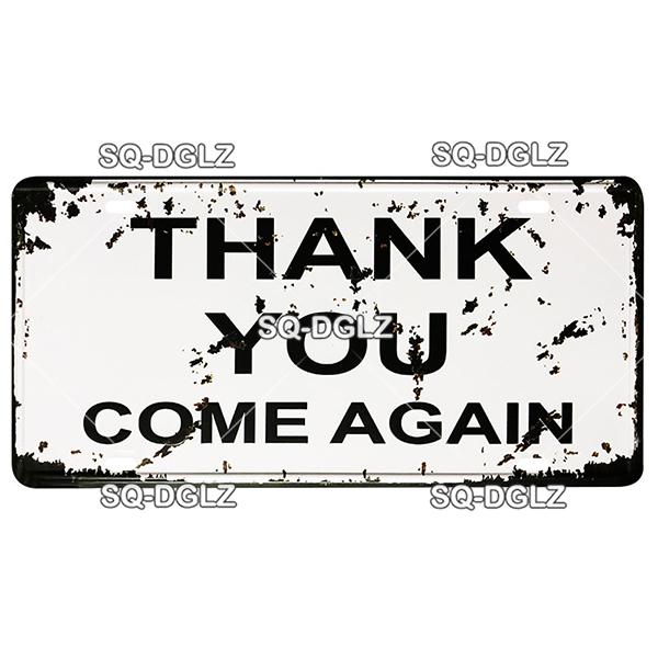 [SQ-DGLZ] Warning WiFi Camera License Plate Tin Sign Store Bar Wall Decoration Metal Sign Home Decor Painting Plaques Art Poster