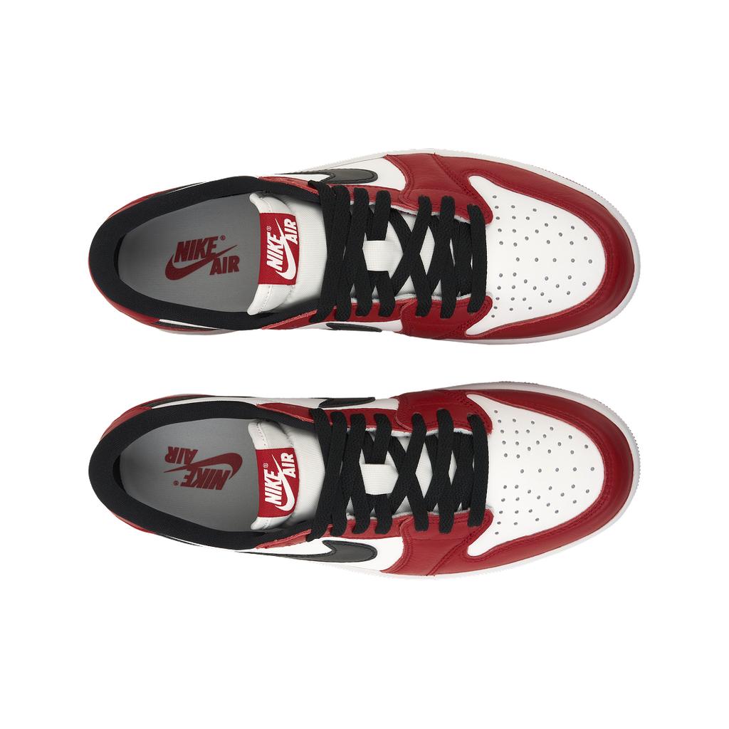 Air Jordan 1 Retro Low OG Chicago 2025 Unisex Sneakers Red Varsity-Red Black HQ6998-600