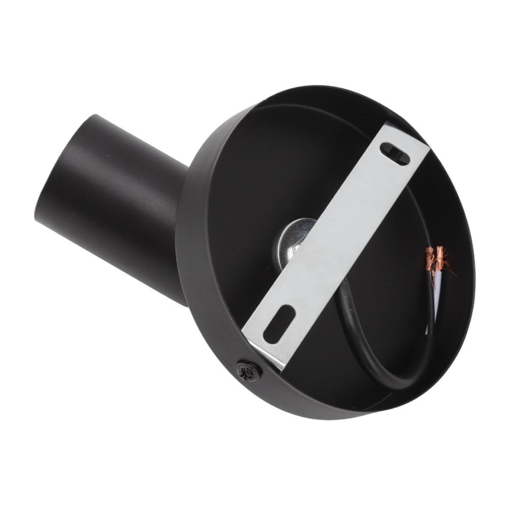 Iron Wall Lamp Holder 180 Degree Lamp Base Easy Wall Lamp Base Ceiling