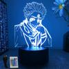 3D Anime Lamp Jujutsu Kaisen Led Night Light RGB Table Lamps Satoru Gojo Action Figure Kids Bedroom Desk Home Decor Friend Gifts