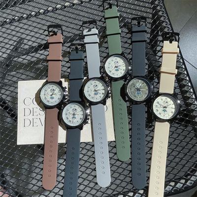 Premium Sense Cool Personalized Watch Men's and Women's Trendy Ins Junior High School Students Niche Casual Watch