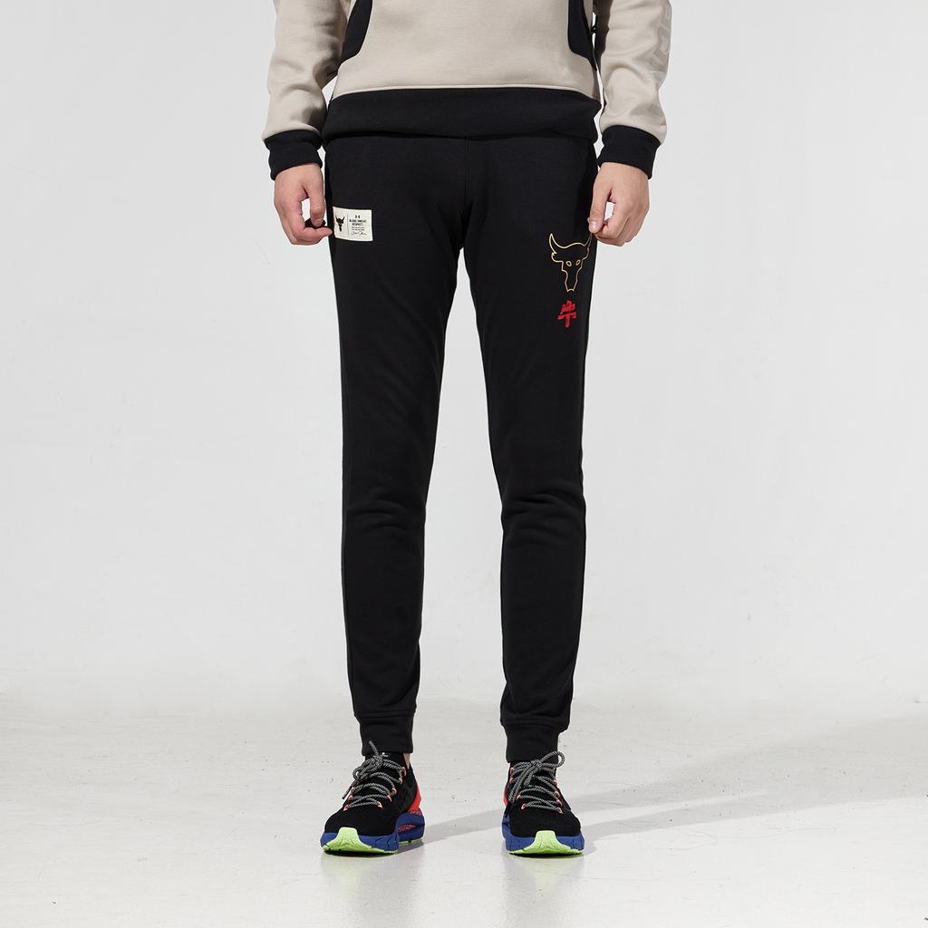 Under Armour Project Rock Training Joggers Men Bottoms Black 1360738-001