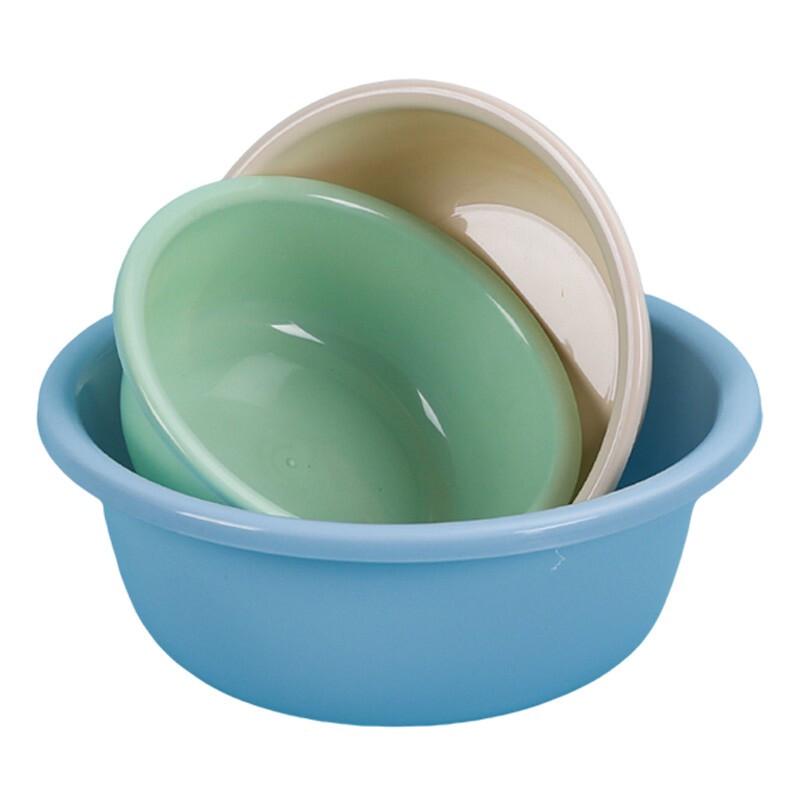 Thickened Plastic Basin 3-Piece Set