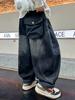 Boys' 2025 Autumn Punk Retro Loose Straight-Leg Jeans
