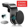 Magnetic Car Phone Holder Universal Air Vent Car Phone Mount Cellphone GPS Support for iPhone Huawei Samsung Rotation Bracket