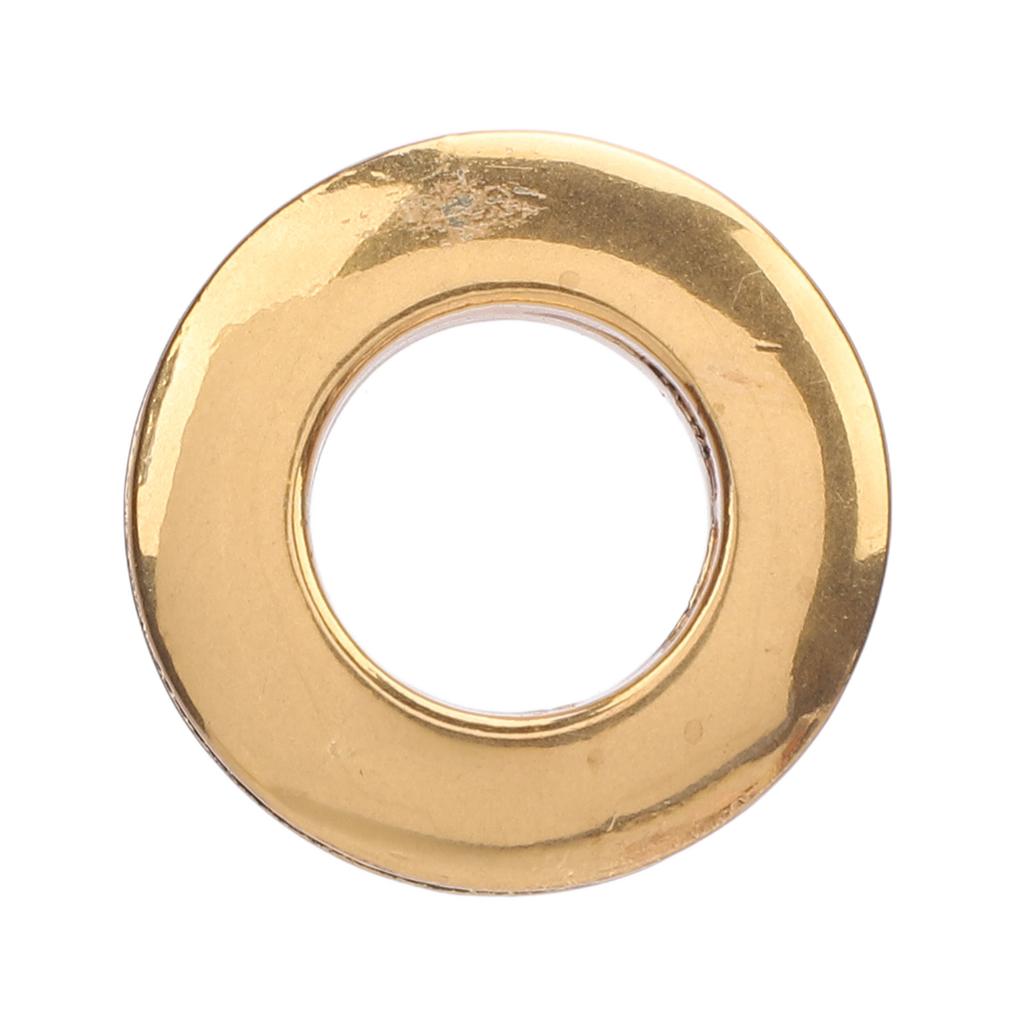 10 Pcs Round Eyelets 1300CMm Inner Diameter Alloy Eyelets Kit for Clothing Pants Luggage Hat Belt Shoes