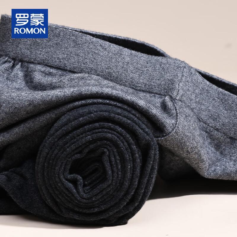 ROMON Men's Wool Blend Thermal Base Layer Pants