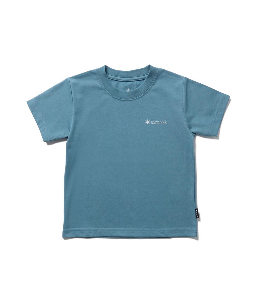 Snow Peak Kids Logo Short Sleeve for Kids T-Shirt TS-25SK101, T-Shirt