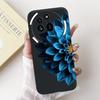Beautiful Floral Painting Phone Case For Nothing Phone (3a) Pro Black Silicone Soft Cover For Nothing Phone3a 3a Pro Bumpers