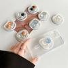 Korean Pearl Light Luxury Magnetic Stand Holder Phone Grip Tok Detachable Mobile Bracket For Magsafe Phone Case Support Gift