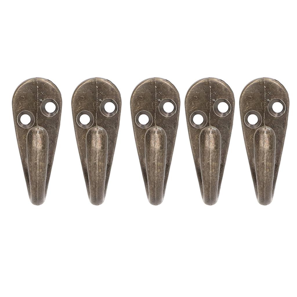 20er Set Vintage Wandhaken Bronze Zinklegierung Retro Stil Dekorative Hängehaken für Bauernhausküche
