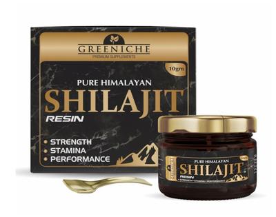 Greeniche Himalayan Shilajit Resin for Performance | Strength Power & Stamina|10g