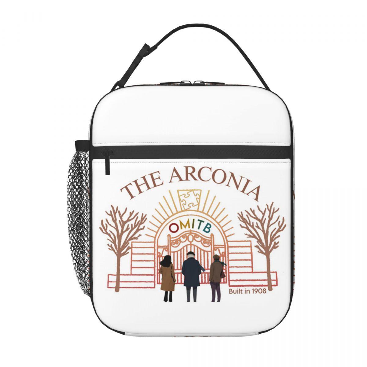 The Arconia Only Murders In The Building 1908 Insulated Lunch Bag for Women Kids Leakproof Food Boxes Thermal Lunch Box Tote One Size