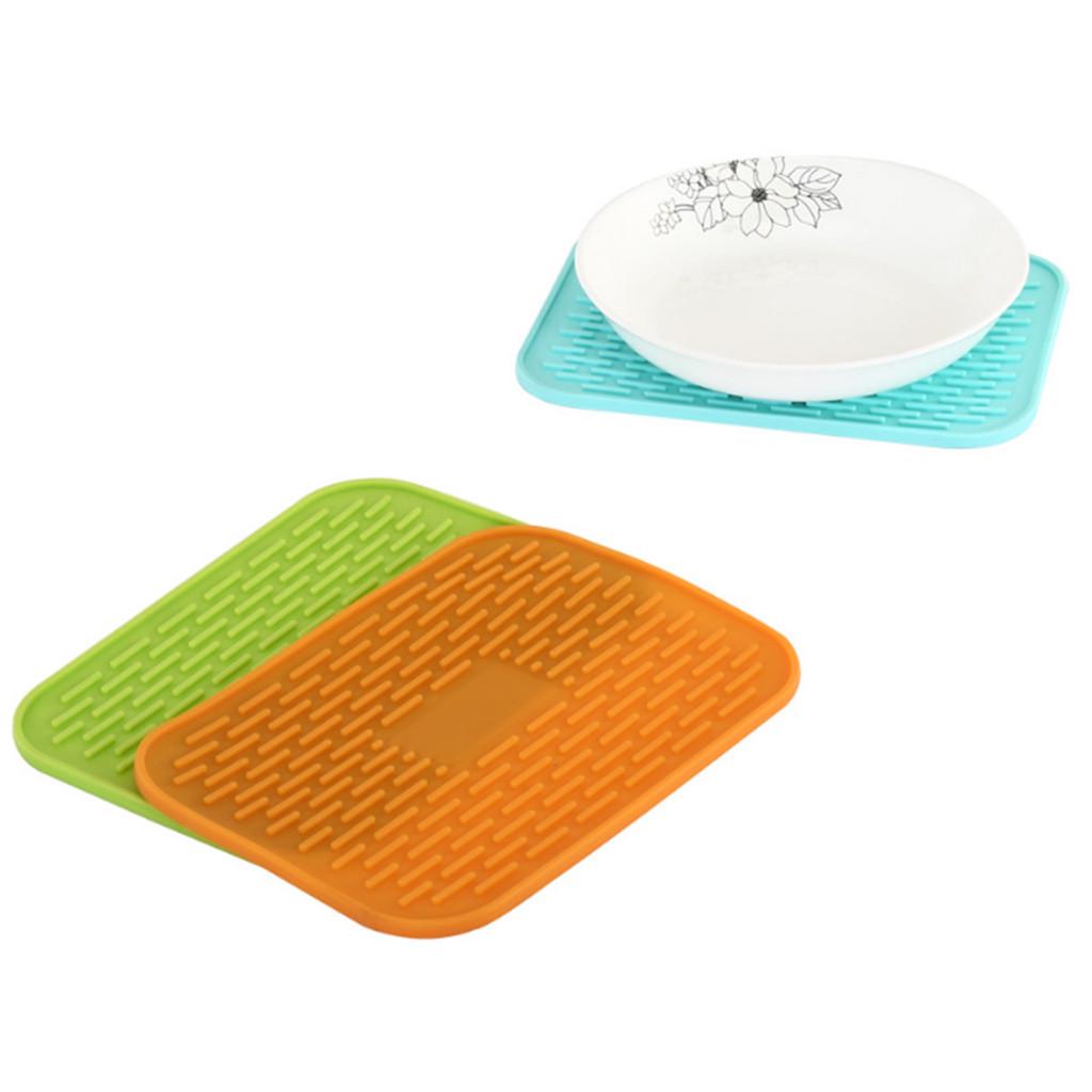 Silicone Heat Insulation Placemat Plate Coaster Round Pad Cup Table Bowl Mat Silicone Heat Insulation Placemat Plate Coaster Round Pad Cup Table Bowl Mat