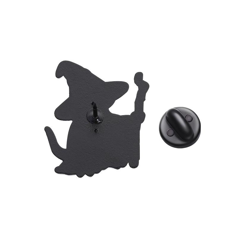 Cartoon Animal Metal Brooch, Cute And Playful Design Collar Pin, Versatile Clothing Decoration Badge, Personalized Accessory