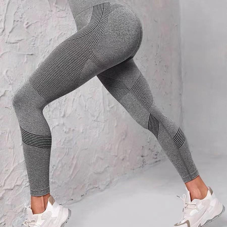 TY High-Waisted Seamless Yoga Pants - Butt-Lifting, Tight, High-Elastic Fitness Leggings