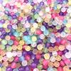 Candy Color Frosted Acrylic Beads (6/8/10mm) for DIY Jewelry & Accessories